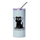 Everything is Fine Dog Design Insulated Tumbler product type